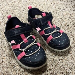 Carter's Black and Pink Kids' Sneakers
